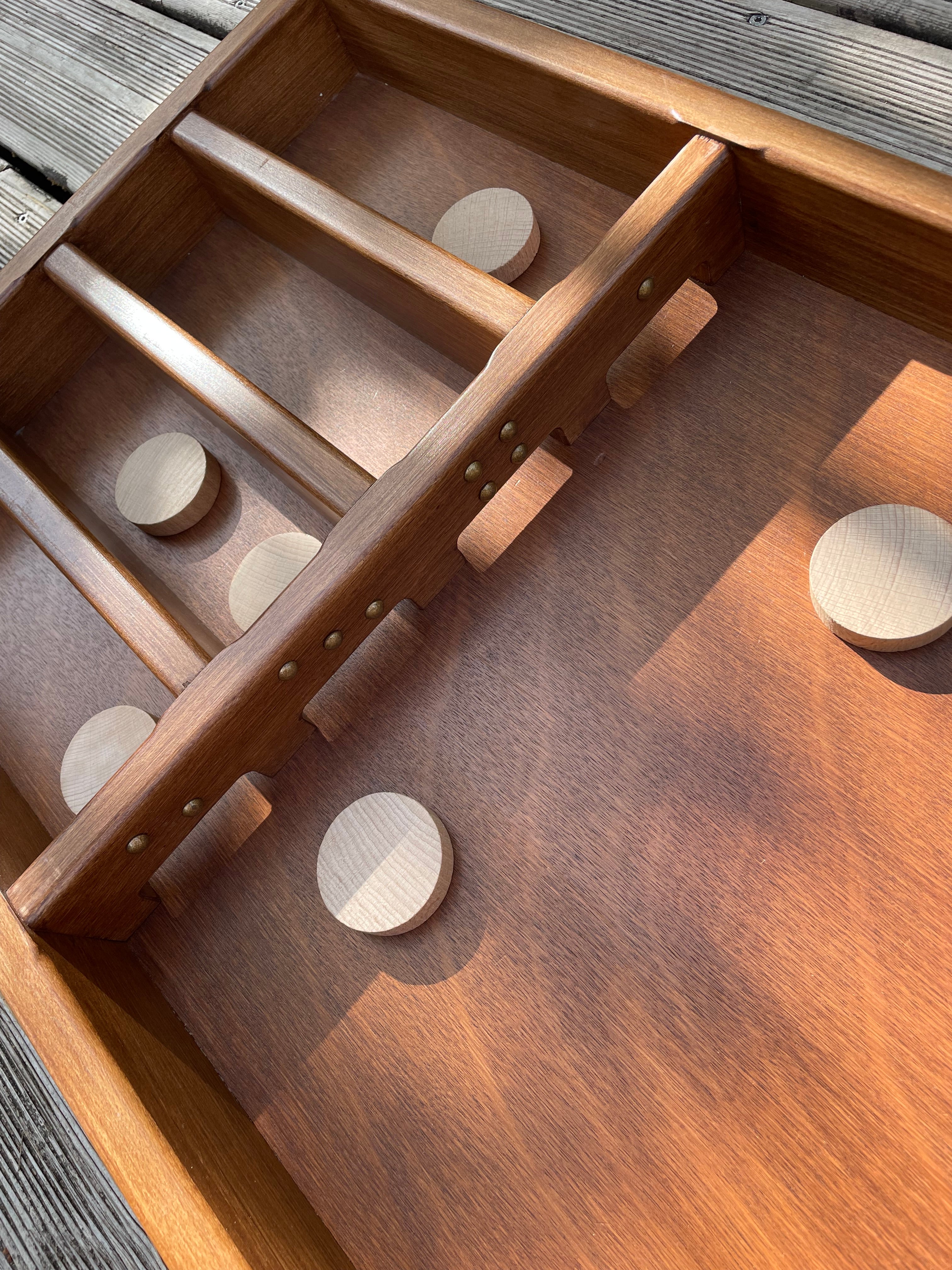 Le billard hollandais – Jeu de dextérité en bois massif - Modèle classique