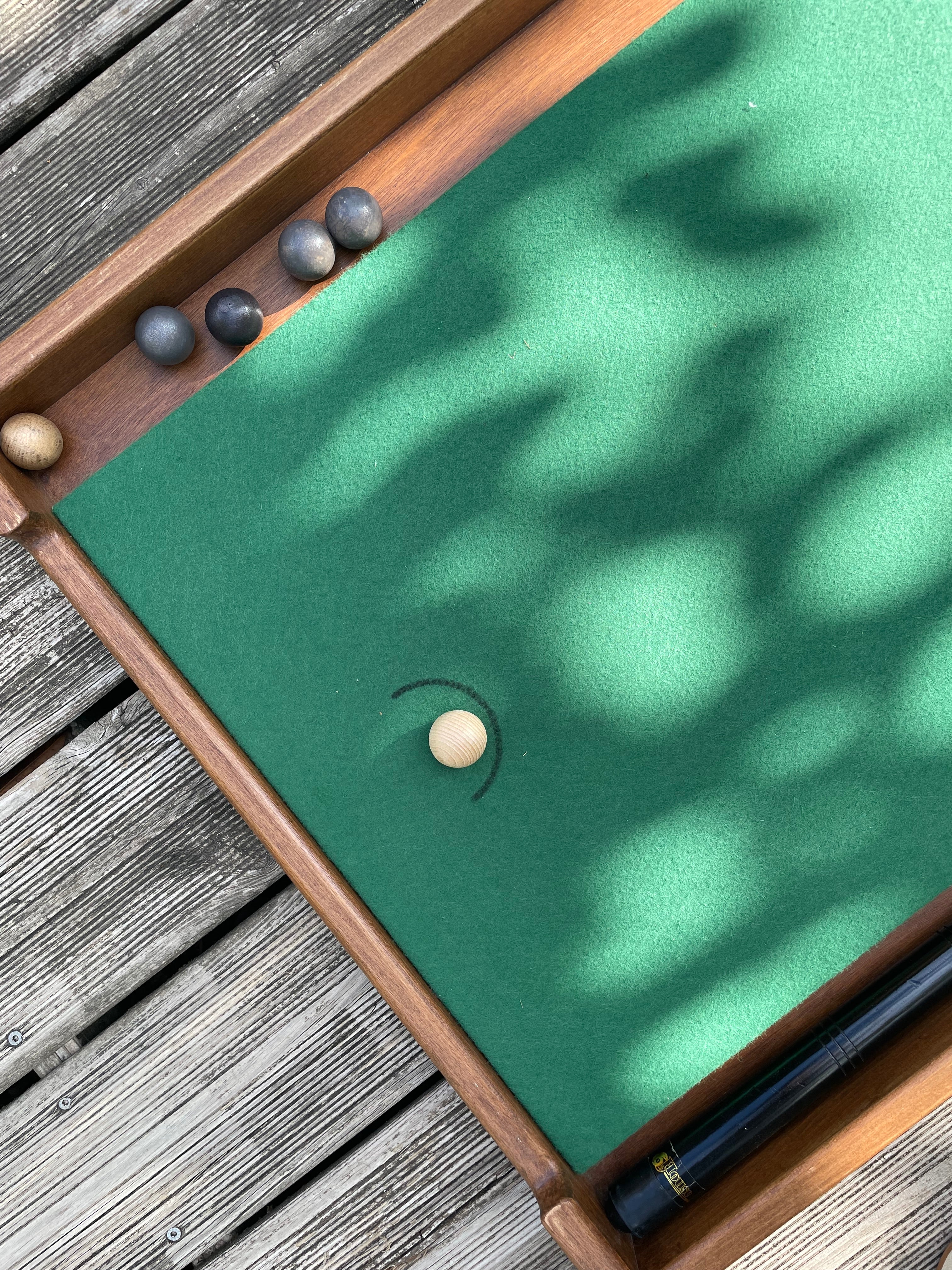Le billard pétanque – La pétanque revisitée