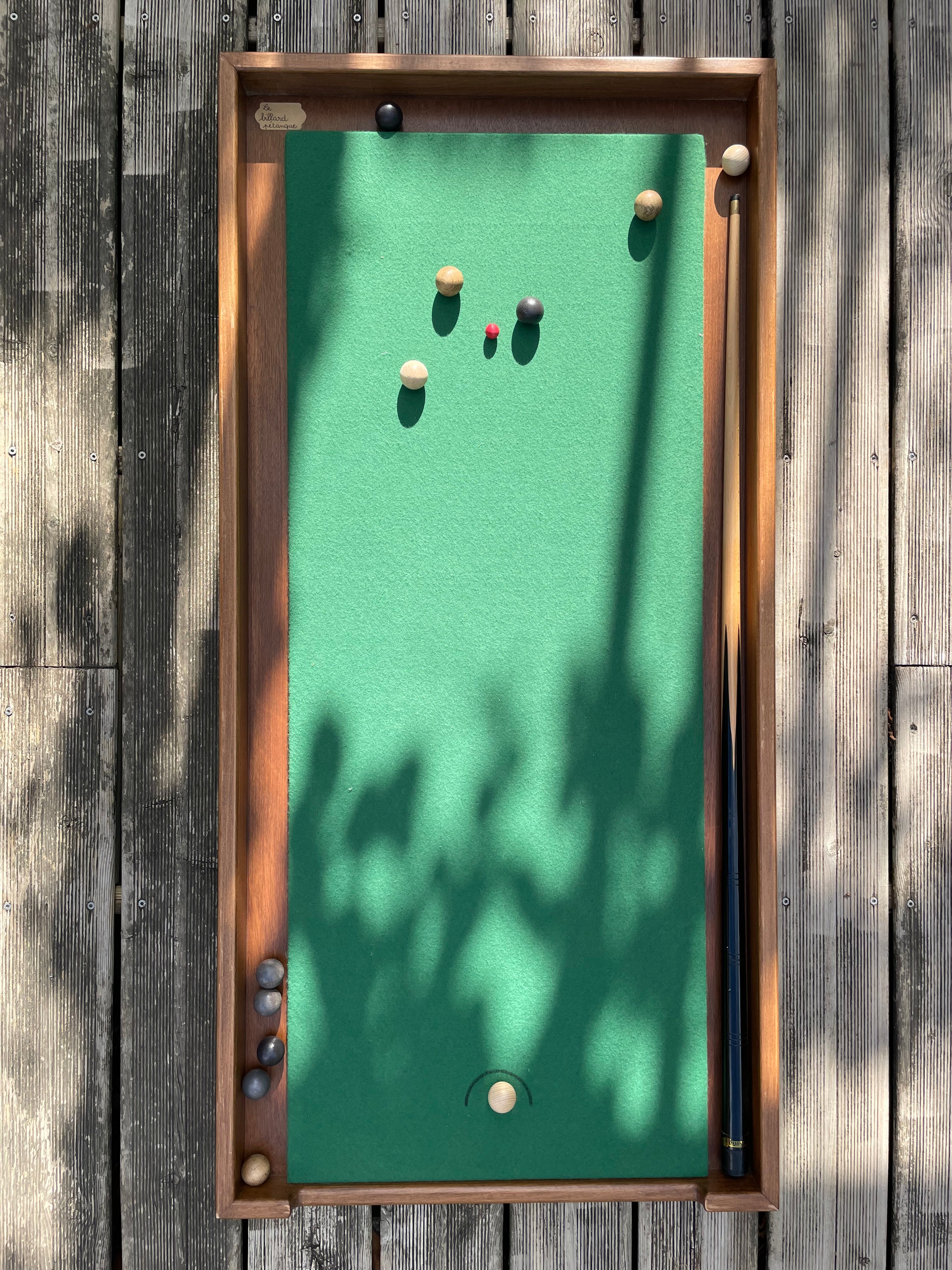 Le billard pétanque – La pétanque revisitée