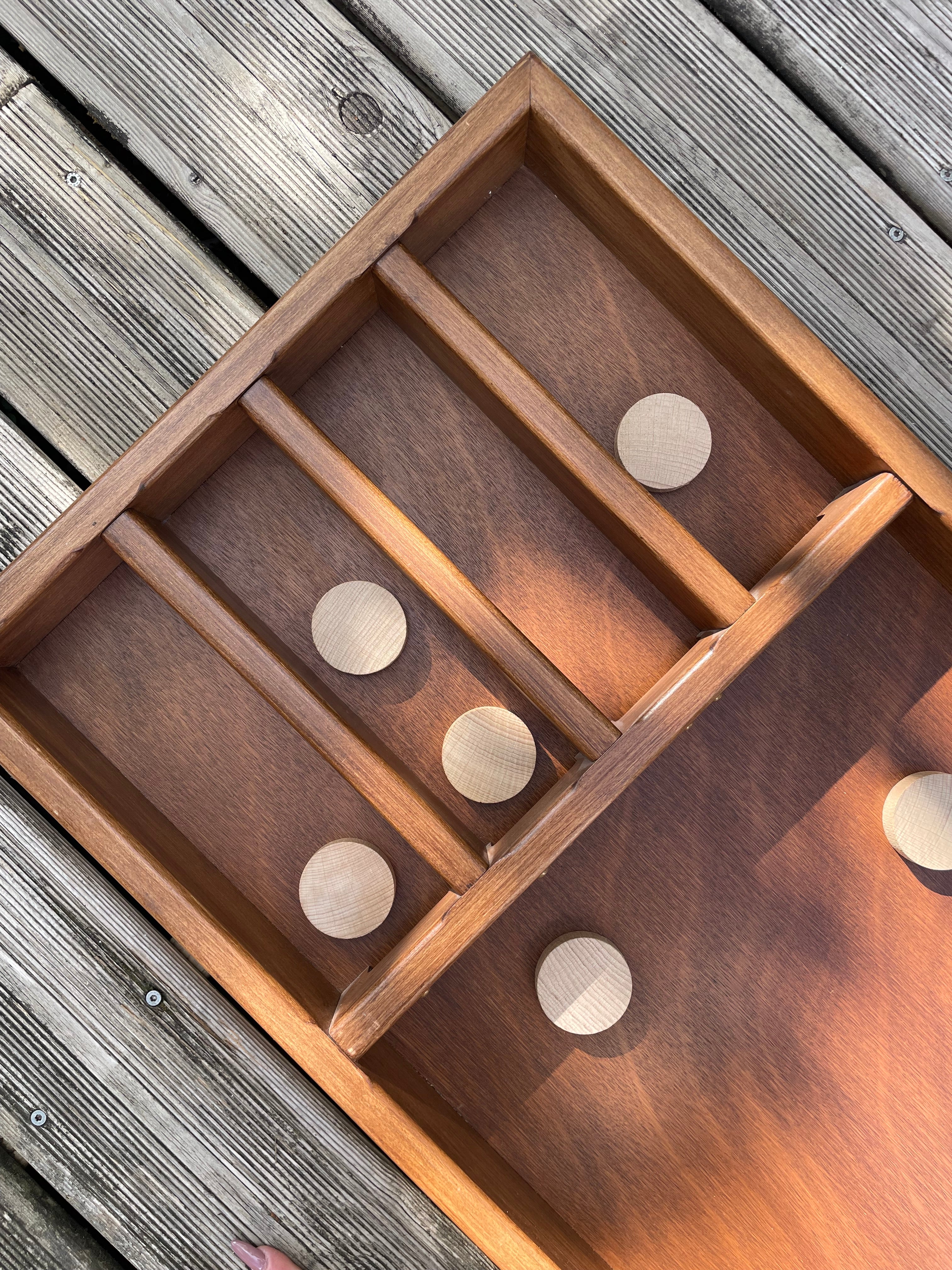 Le billard hollandais – Jeu de dextérité en bois massif - Modèle classique