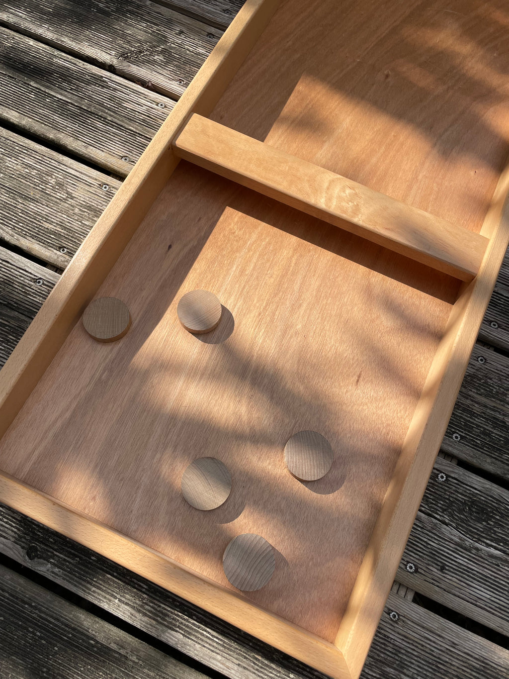 Le billard hollandais - Jeu de dextérité en bois massif - Modèle géant